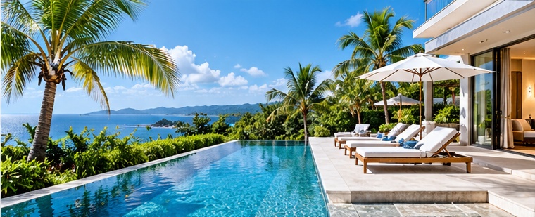 Luxury oceanfront vacation rental