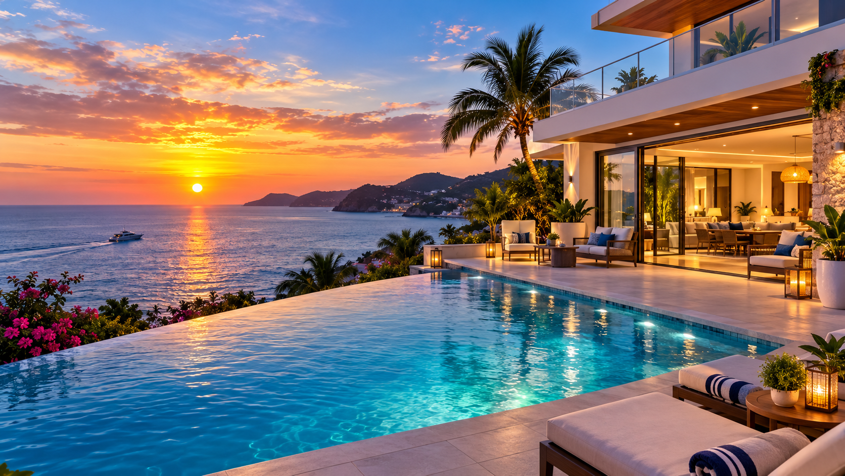 Luxury vacation rental villa