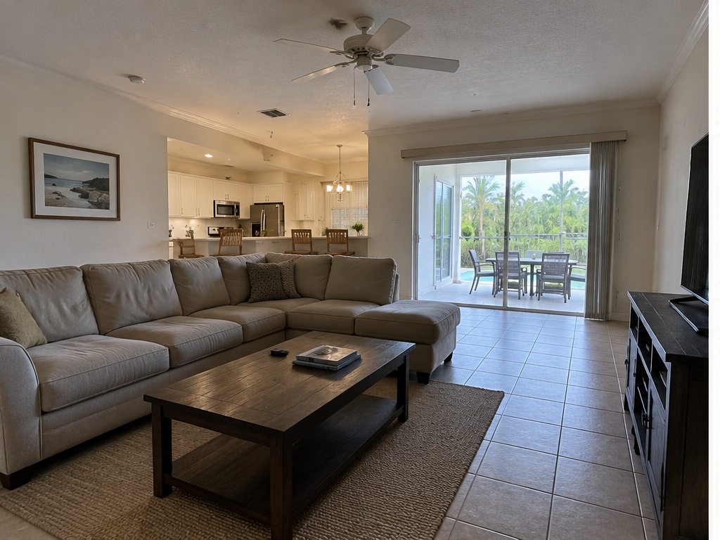 Vacation rental listing before optimization